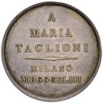 Maria Taglioni - Medaglia 1843 – Opus: ... 