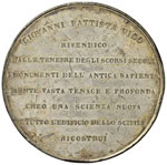 Giovan Battista Vico (1668-1744) Medaglia ... 