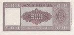 Banca d’Italia – 500 Lire 23/03/1961 ... 