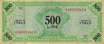 AM Lire – 500 Lire A ... 
