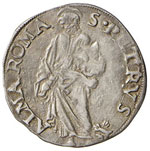 Paolo III (1534-1549) Grosso - Munt. 68 AG ... 