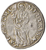 Paolo III (1534-1549) Grosso - Munt. 71 AG ... 