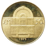 MALTA 50 Pounds 1975 - Fr.  58 AU (g 14,95)