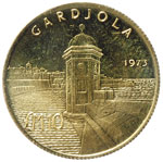 MALTA 10 Pounds 1973 - Fr.  54 AU (g 3,00)