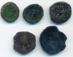 5 Bronzetti greci dell’Arabia ecc. Con ... 