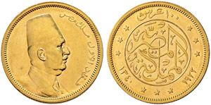ÄGYPTEN - Fuad, 1917-1936 - 100 Piastres ... 