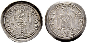 Aquileia - Pietro Gerra, 1299-1301. Denaro.  ... 