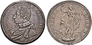Firenze - Cosimo II. 1609-1621. Piastra ... 