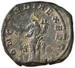 Valeriano I (253-260) Sesterzio - Busto ... 