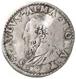 Paolo III (1534-1549) Grosso - Munt. 59 AG ... 