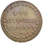 Pio VI (1774-1799) 2 Baiocchi A. XXI - CU (g ... 
