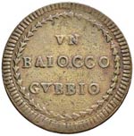 Pio VI (1774-1799) Gubbio Baiocco A. XV - ... 