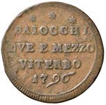Pio VI (1774-1799) Viterbo Sanpietrino 1796 ... 