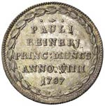 VENEZIA Paolo Renier (1779-1789) Osella 1787 ... 