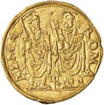 Leone X (1513-1521) Ducato – Munt. 5 AU (g ... 
