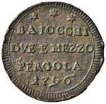 Pio VI (1774-1799) Pergola - Sampietrino ... 