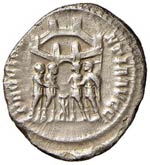 Diocleziano (284-305) Argenteo - Testa ... 