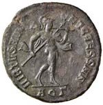 Severo II (305-306) Follis (Aquileia) Testa ... 