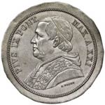 Pio IX (1846-1878) 100 Lire A. XXI Lamina ... 