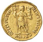 Valente (364-378) Solido (Antiochia) Busto ... 