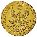 Vittorio Amedeo III (1773-1796) Mezza doppia ... 
