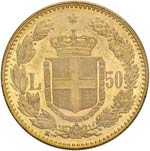 Umberto I (1878-1900) 50 Lire 1891 – ... 
