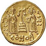 Costantino IV (668-685) Solido – Busti ... 