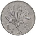 Repubblica italiana – 10, 5, 2 e Lira 1946 ... 