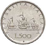 Repubblica italiana – 500 Lire 1957 Prova ... 