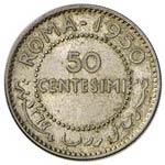 SOMALIA AFIS – 50 Centesimi di somalo 1950 ... 
