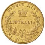 AUSTRALIA Vittoria (1837-1901) Sterlina 1870 ... 