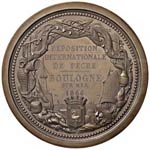 FRANCIA Napoleone III (1852-1870) Medaglia ... 