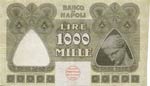 Banco di Napoli 1.000 Lire 14/08/1917 D-H ... 