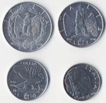 2 Lire, lira, 50 e 20 Cent. 1940 – Lotto ... 