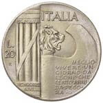 REPUBBLICA ITALIANA (1946-) 20 Lire di ... 