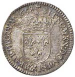 FRANCIA Luigi XVI (1774-1793) 1/12 Ecu 1658 ... 