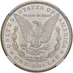 USA Dollaro 1880 S - AG In slab NGC MS-65*
