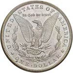 USA Dollaro 1881 S – AG In slab PCGS MS-65