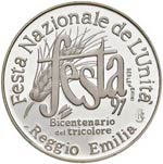 Reggio Emilia - Medaglia Festa Nazionale ... 