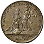 AUSTRIA Medaglia 1745 per l’incoronazione ... 