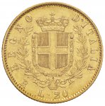Vittorio Emanuele II (1861-1878) 20 Lire ... 