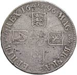 GRAN BRETAGNA William III (1694-1702) Corona ... 