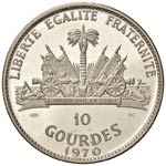 HAITI 10 Gourdes 1970 - AG (g 45,92)