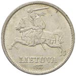 LITUANIA 10 Litu 1936 - KM 83 AG (g 17,89)