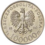 POLONIA Repubblica - 100.000 Zlotych 1990 - ... 