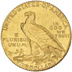 USA 5 Dollari 1909 - AU (g 8,28) Colpo al ... 