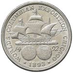 USA Mezzo dollaro 1893 Colombo - AG (g 12,51)