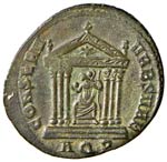 Massimiano (285-305) Follis (Aquileia) Testa ... 