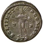 Costantino (306-337) Follis (Treviri) Busto ... 