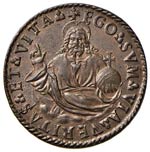 Giulio III (1550-1558) Medaglia - AE (g ... 